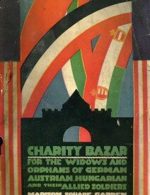 1916 Charity Bazar for German War Widows