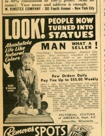Lifelike Statuettes from Photos 1936