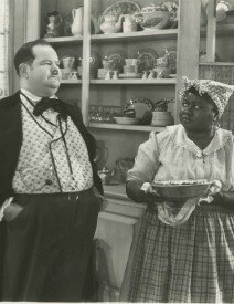The Great Face Off: Hattie McDaniel and Oliver Hardy, 1939