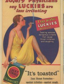 20,679 Physicians Recommend Lucky Strike Cigarettes, 1930